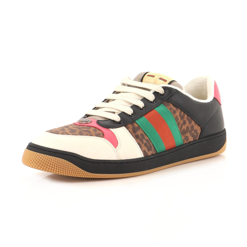 Screener Sneakers Fabric and Leather