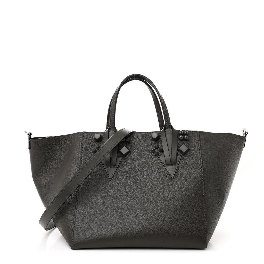 Calfskin Empire Spike Studded Small Cabachic Tote Rocket