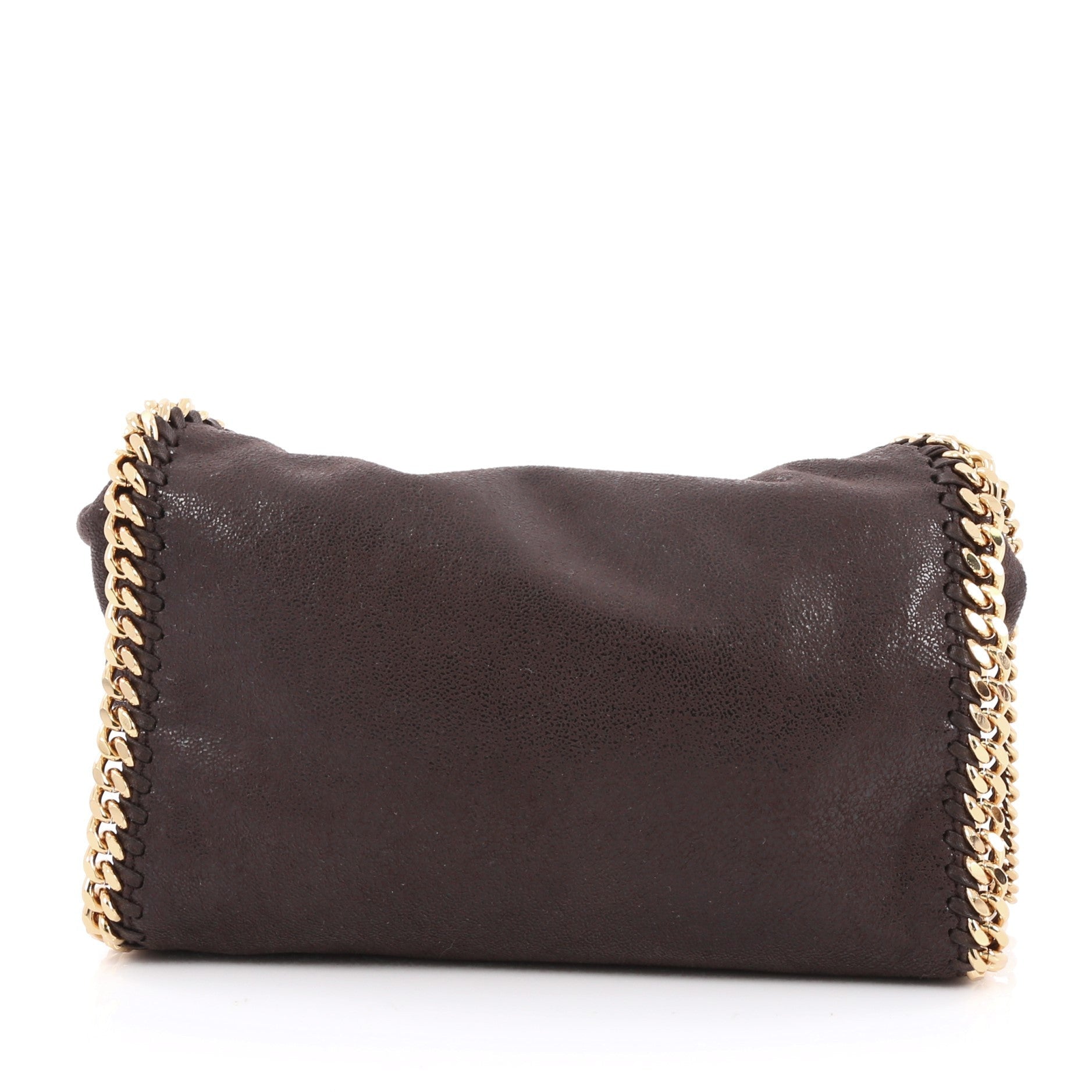 Falabella Fold Over Crossbody Bag Shaggy Deer Mini