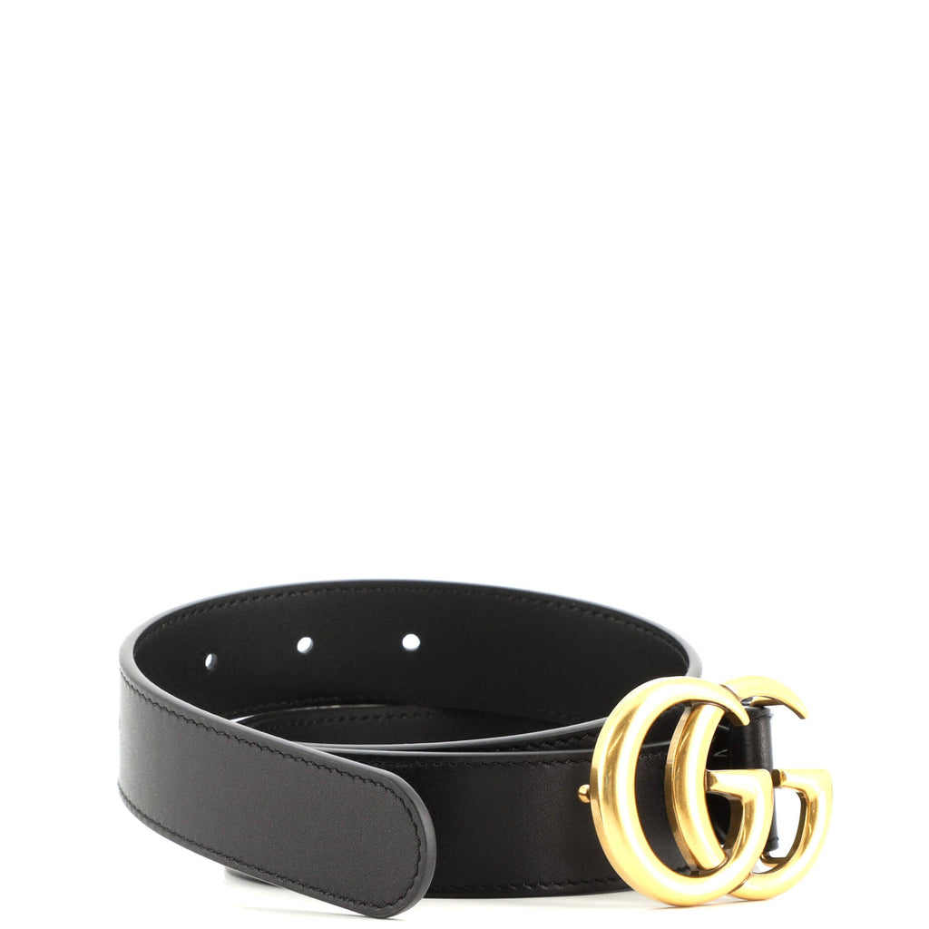 GG Marmont Belt Leather Thin 90