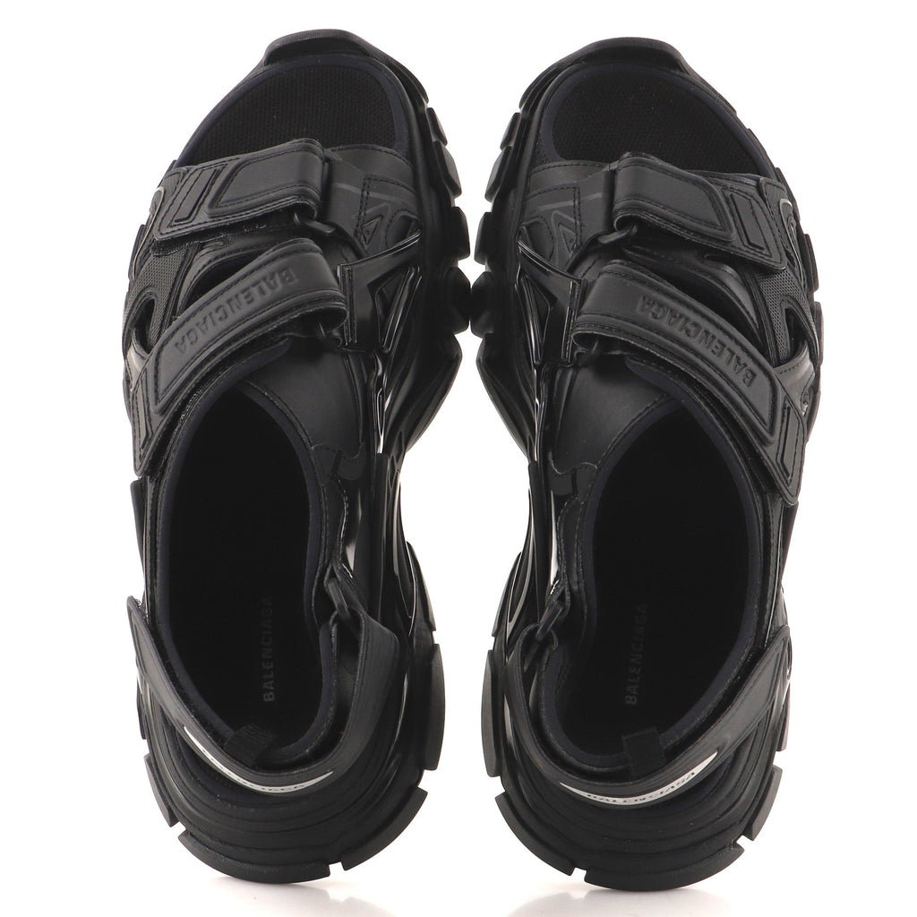 Men's Track Velcro Sandals Fabric and Rubber