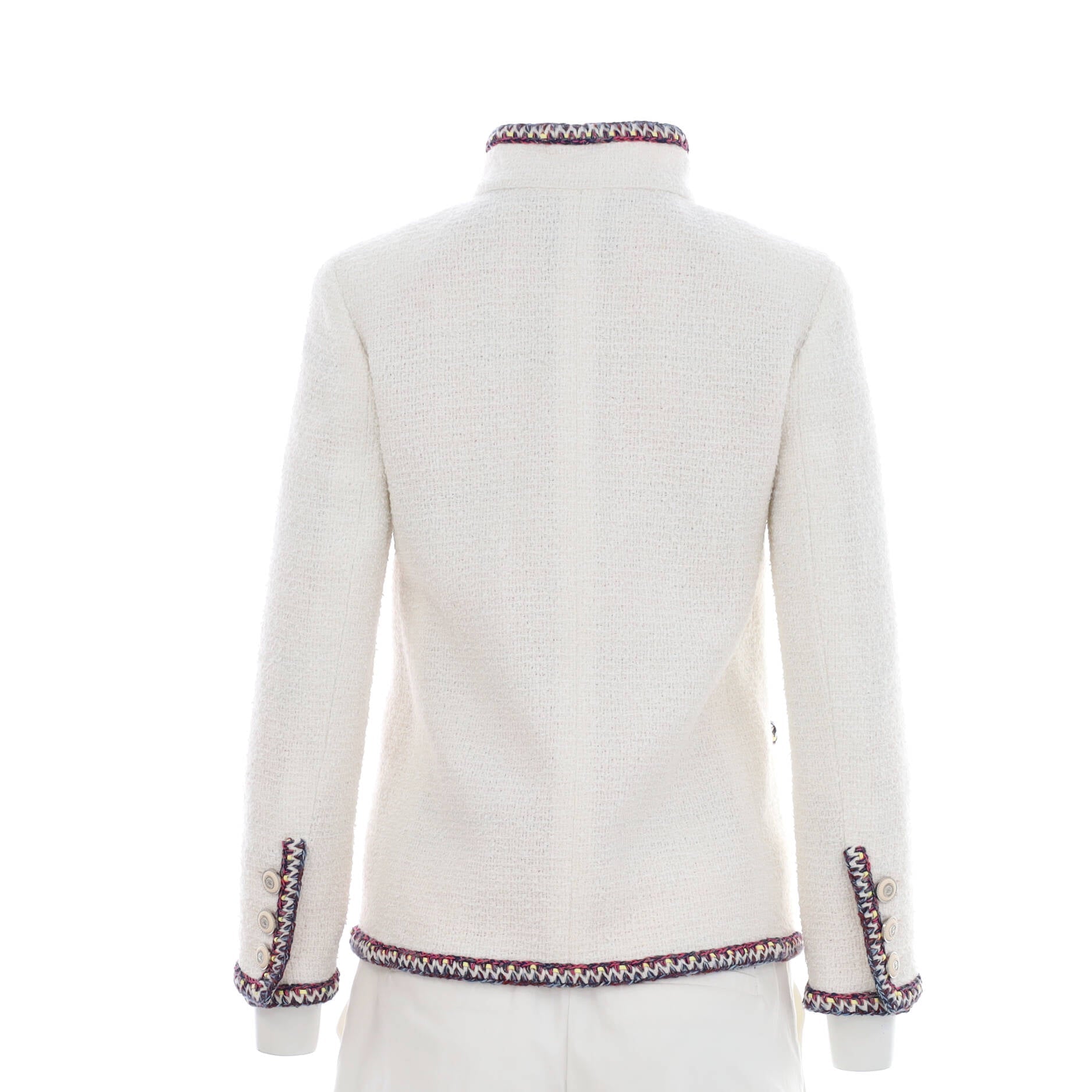 Women's Braided Edge Four Pocket Jacket Tweed