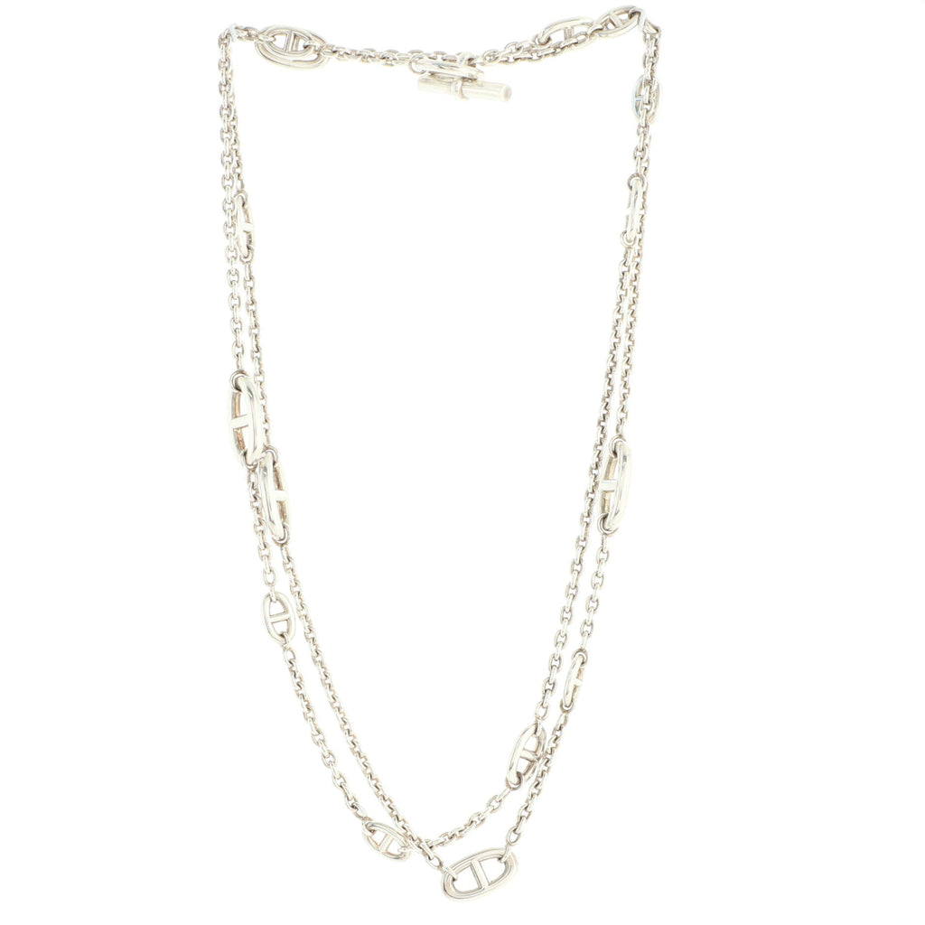 Farandole Long Necklace Sterling Silver 120