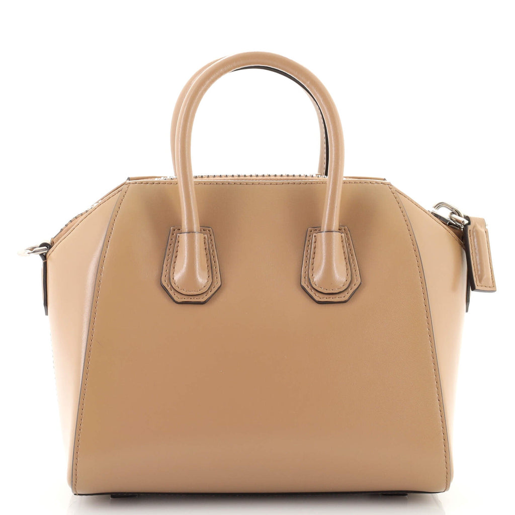 Antigona Bag Glazed Leather Mini