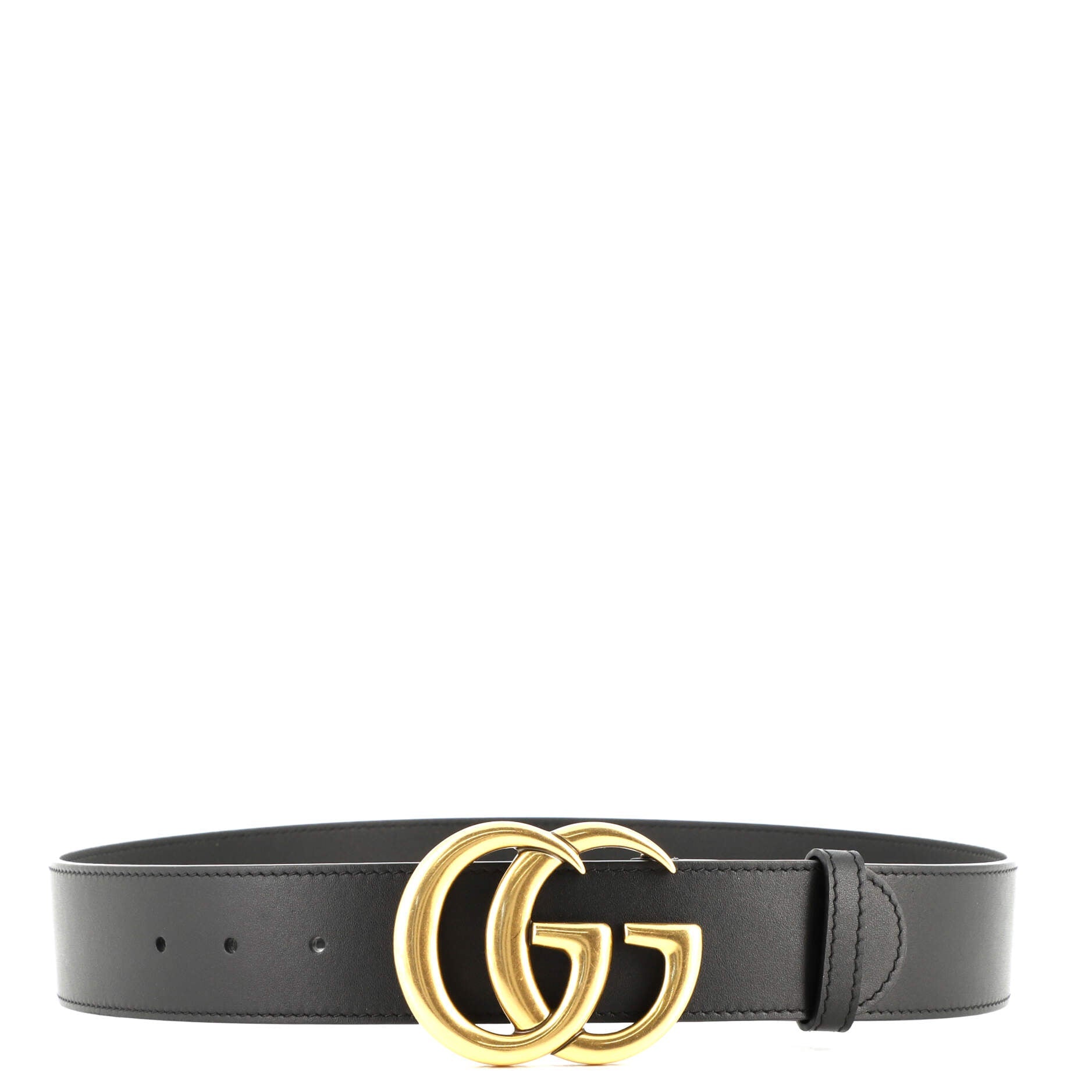 GG Marmont Belt Leather Wide 80