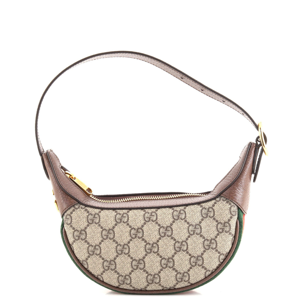 Ophidia Zip Hobo GG Coated Canvas Mini