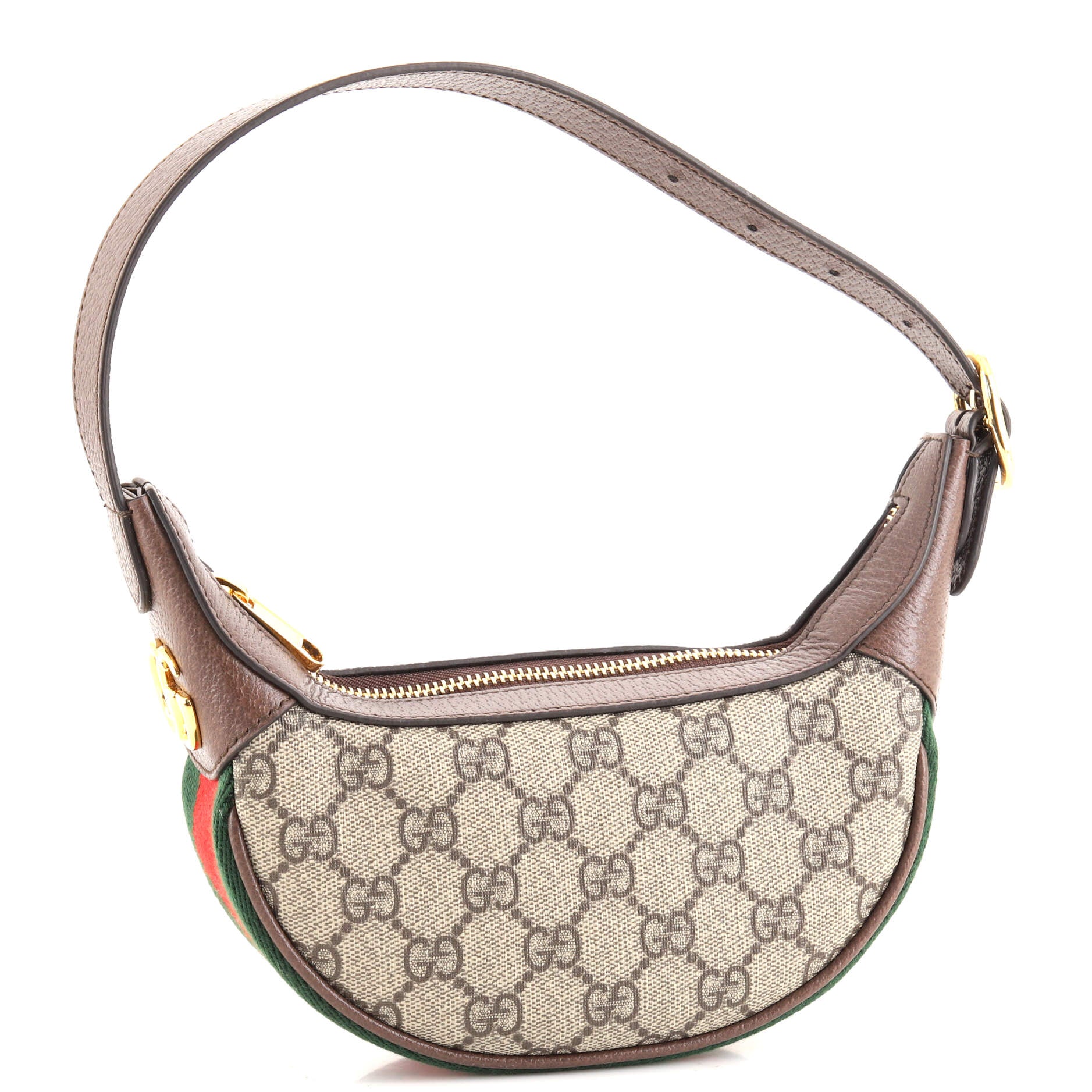 Ophidia Zip Hobo GG Coated Canvas Mini
