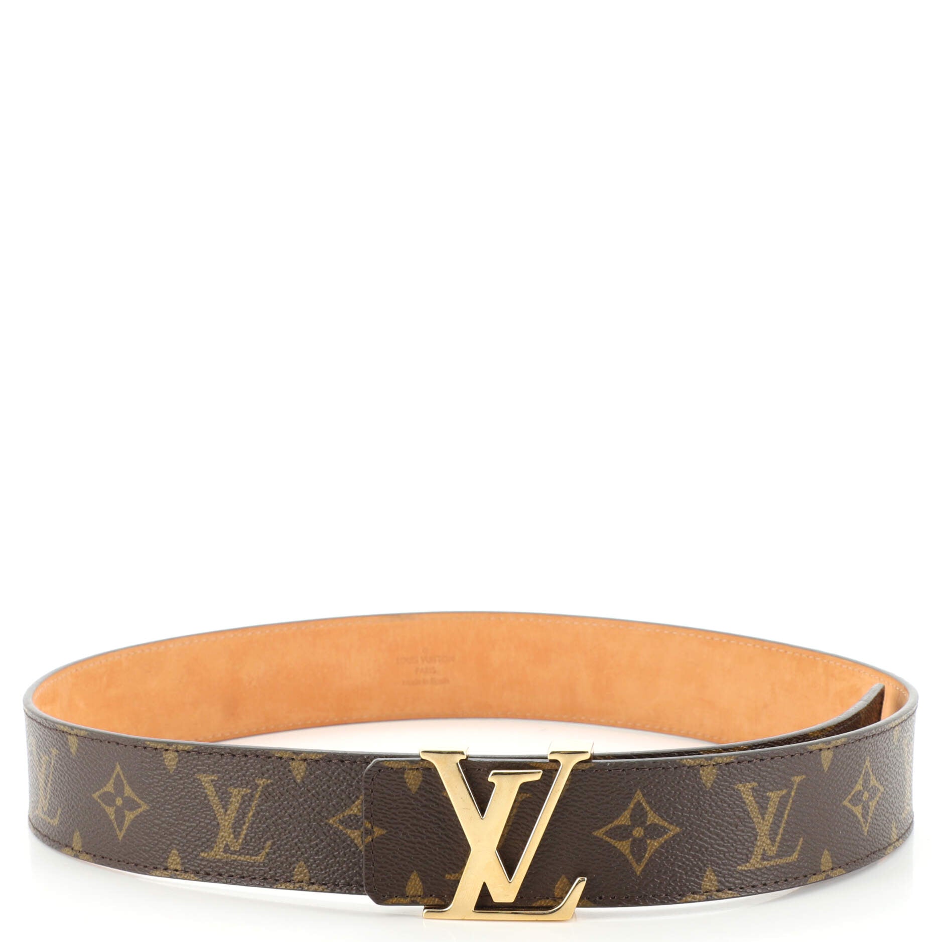 LV Initiales Belt Monogram Canvas Wide 85