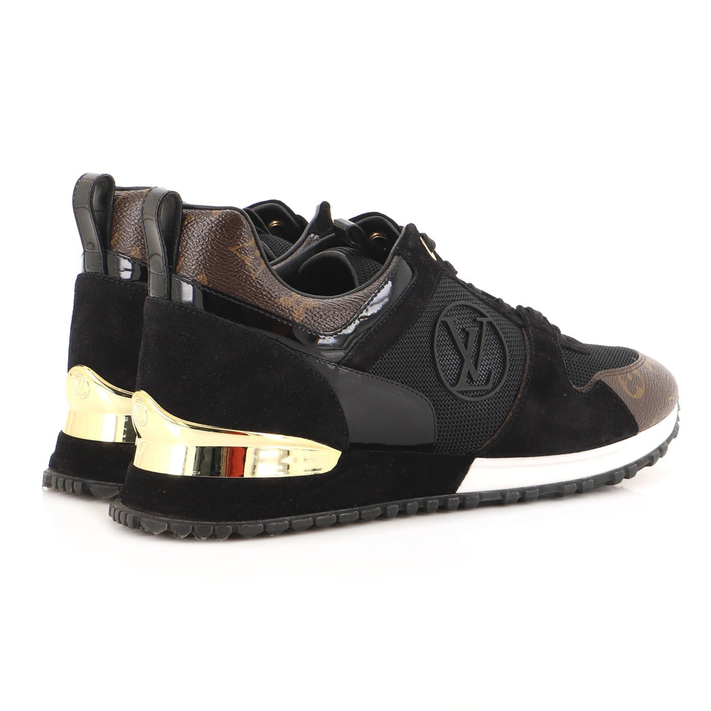 Women's Run Away Sneakers Mesh with Monogram Canvas and Suede