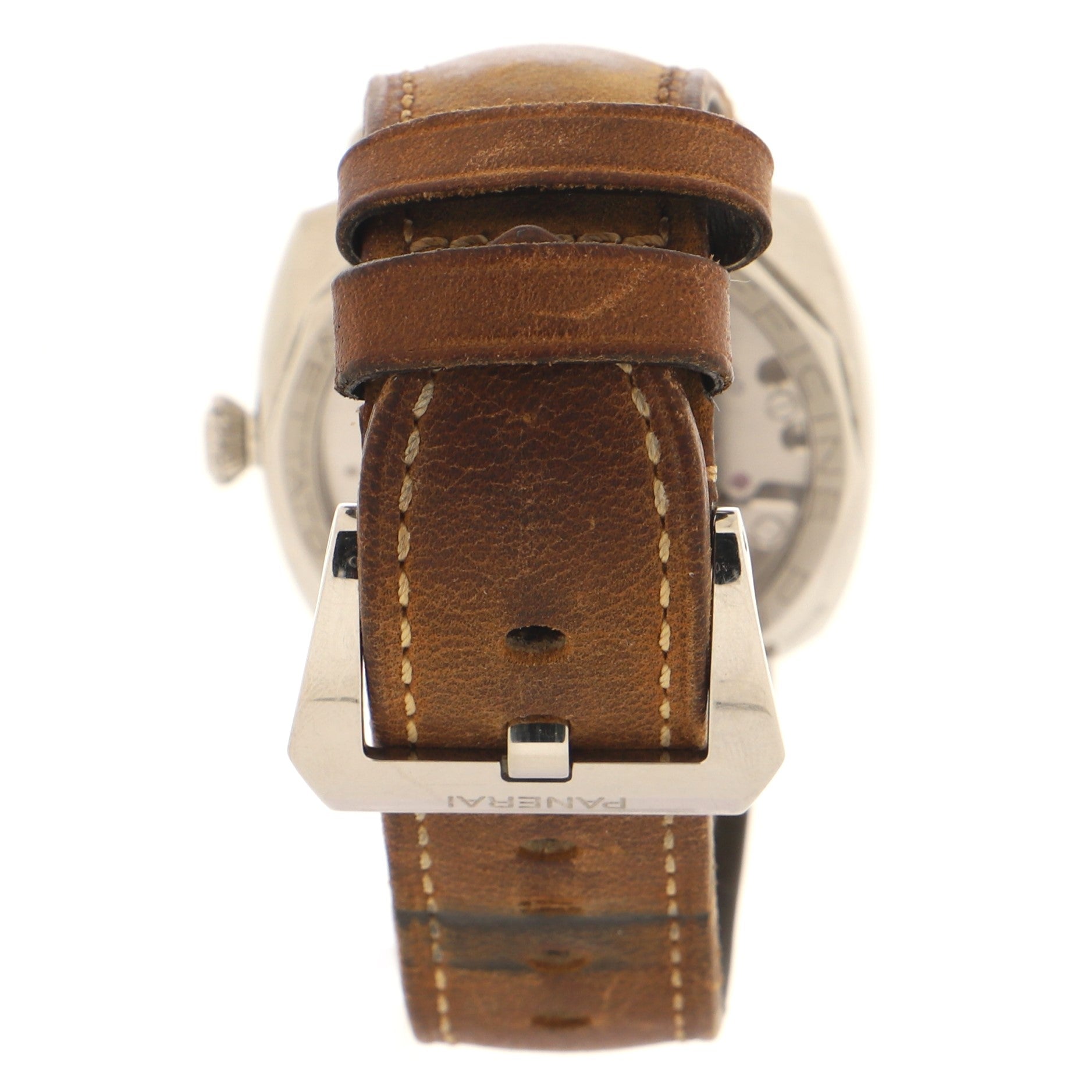Radiomir Manual Watch Stainless Steel and Leather 47