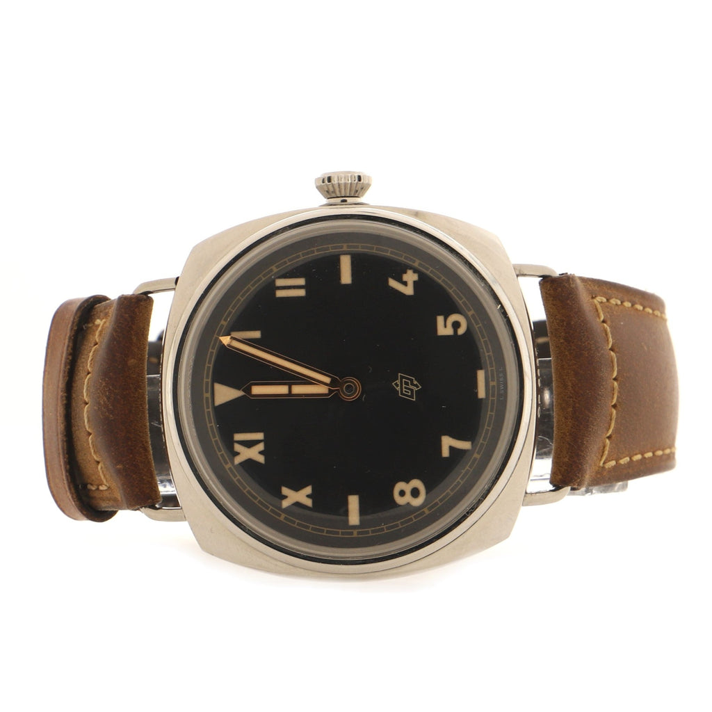 Radiomir Manual Watch Stainless Steel and Leather 47
