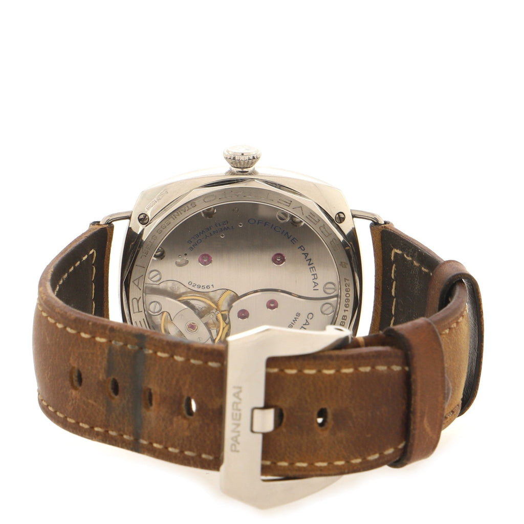 Radiomir Manual Watch Stainless Steel and Leather 47