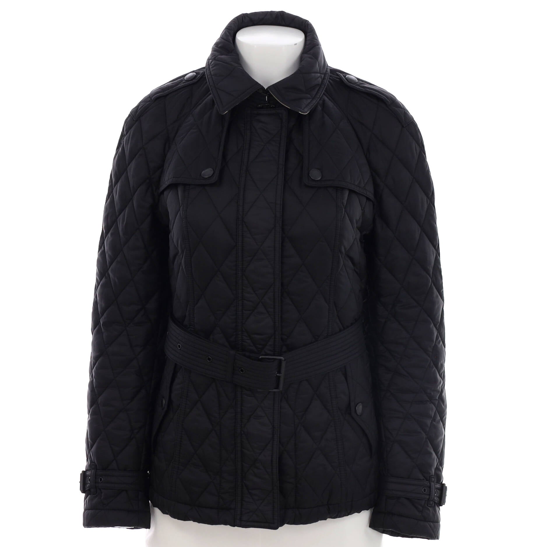 Women's Finsbridge Hooded Short Jacket Quilted Polyester Blend