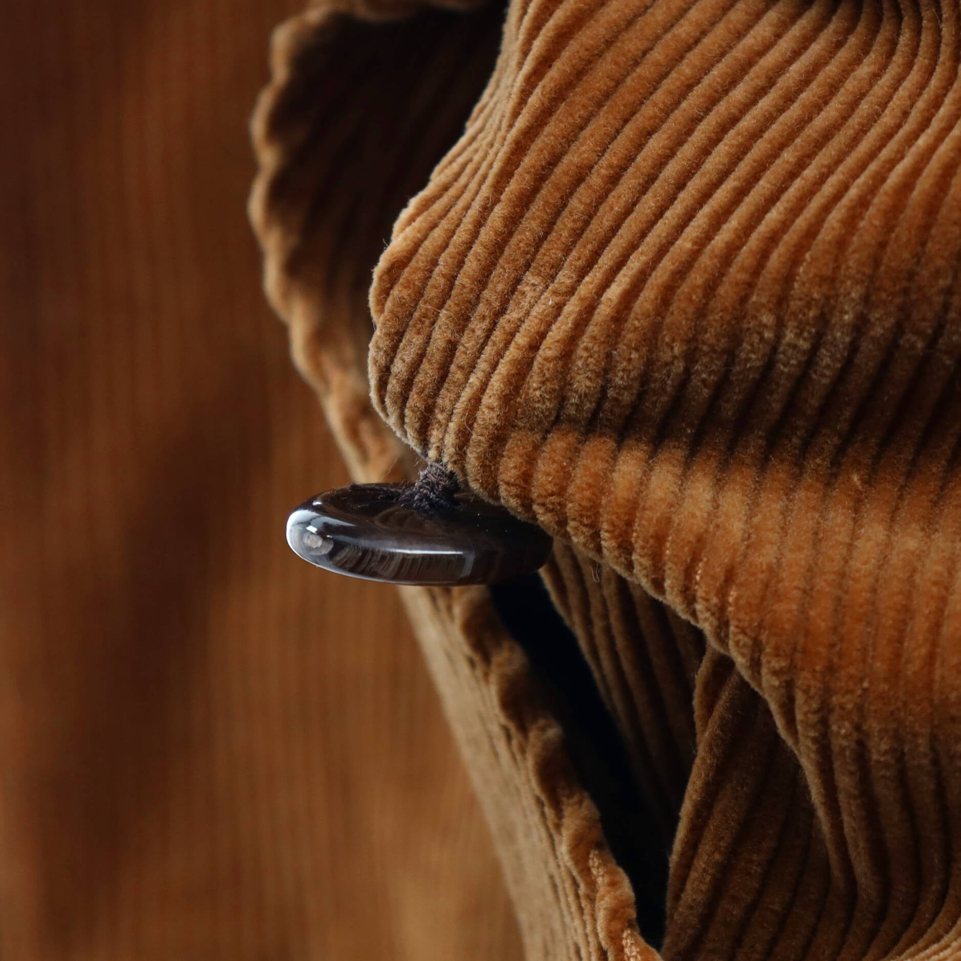 Women's Belted Long Trench Coat Corduroy