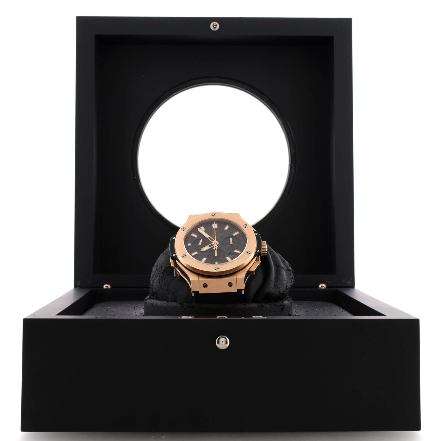 Big Bang Chronograph Automatic Watch Rose Gold and Rubber 44