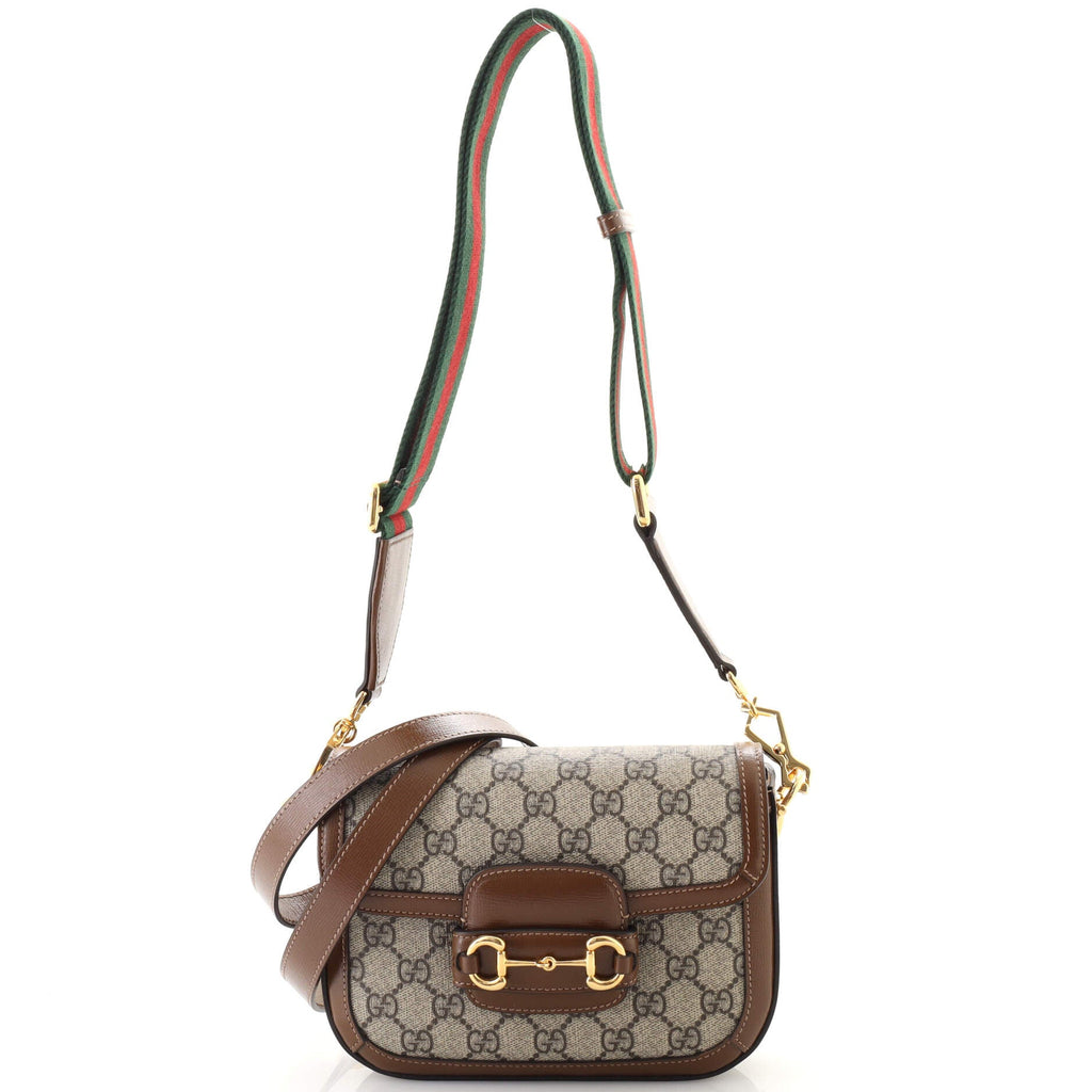 Horsebit 1955 Shoulder Bag GG Coated Canvas Mini