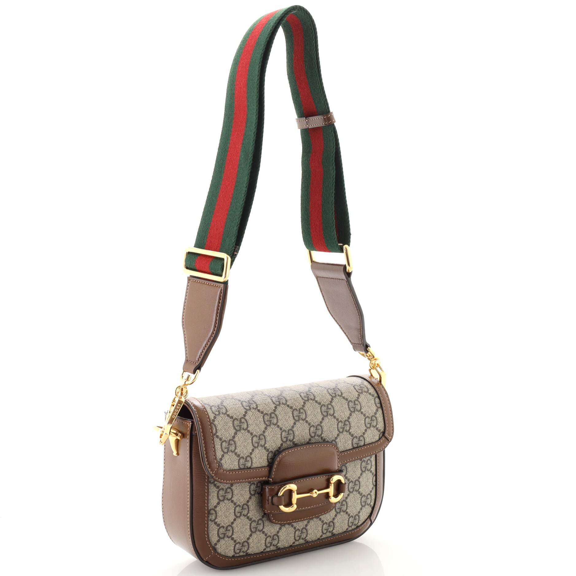 Horsebit 1955 Shoulder Bag GG Coated Canvas Mini