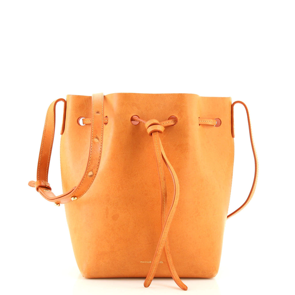 Bucket Bag Leather Mini