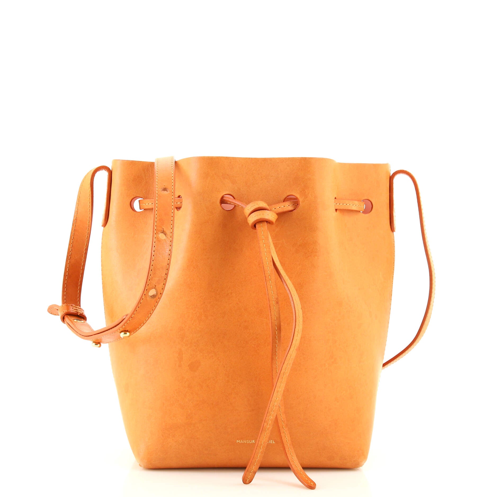 Bucket Bag Leather Mini