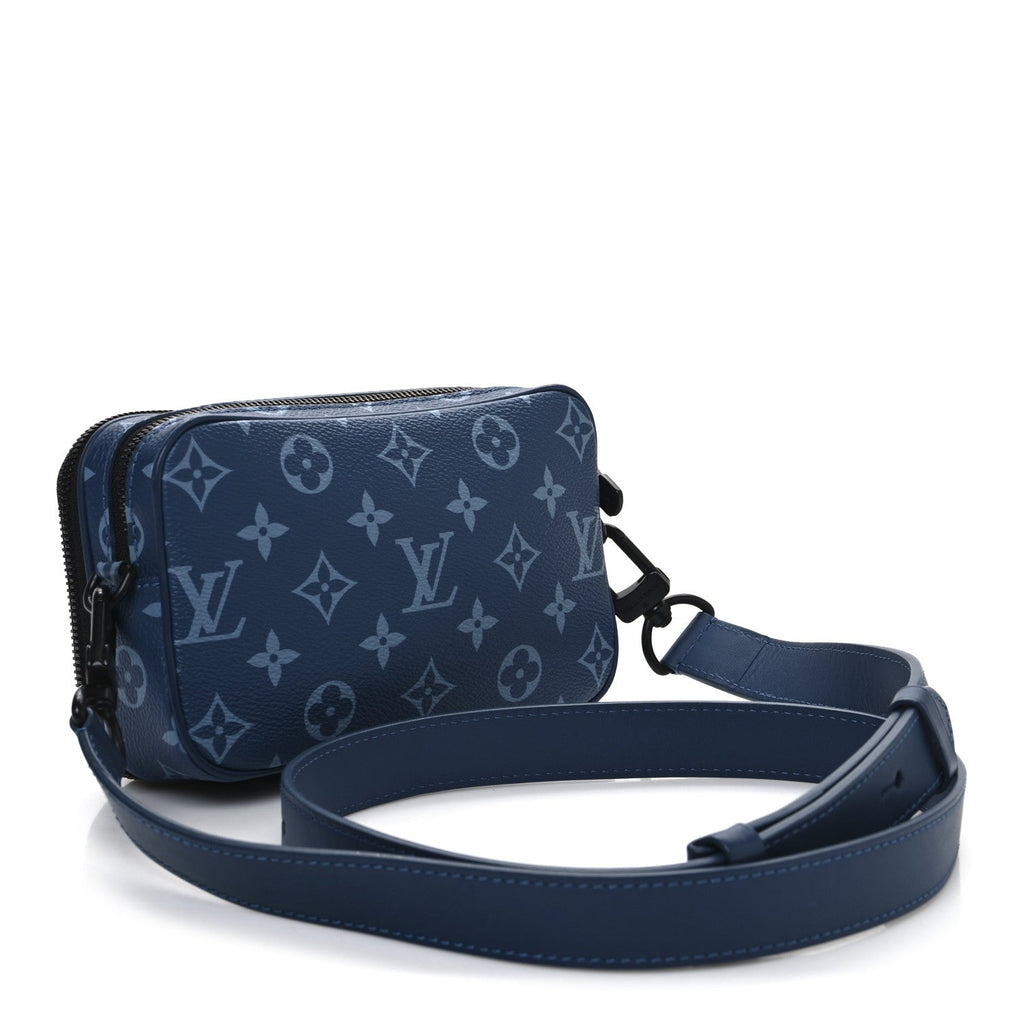 Monogram Alpha Wearable Wallet Atlantic Blue