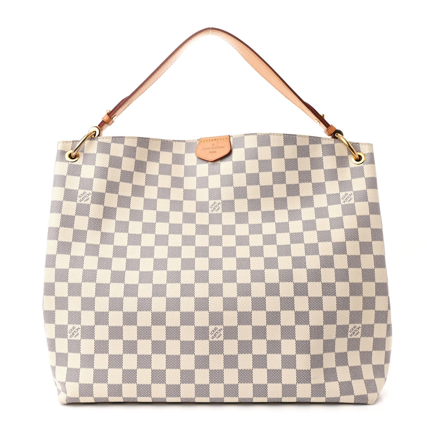 Damier Azur Graceful MM Rose Ballerine