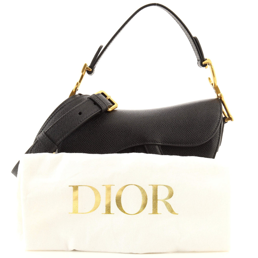 Saddle Handbag Leather Mini