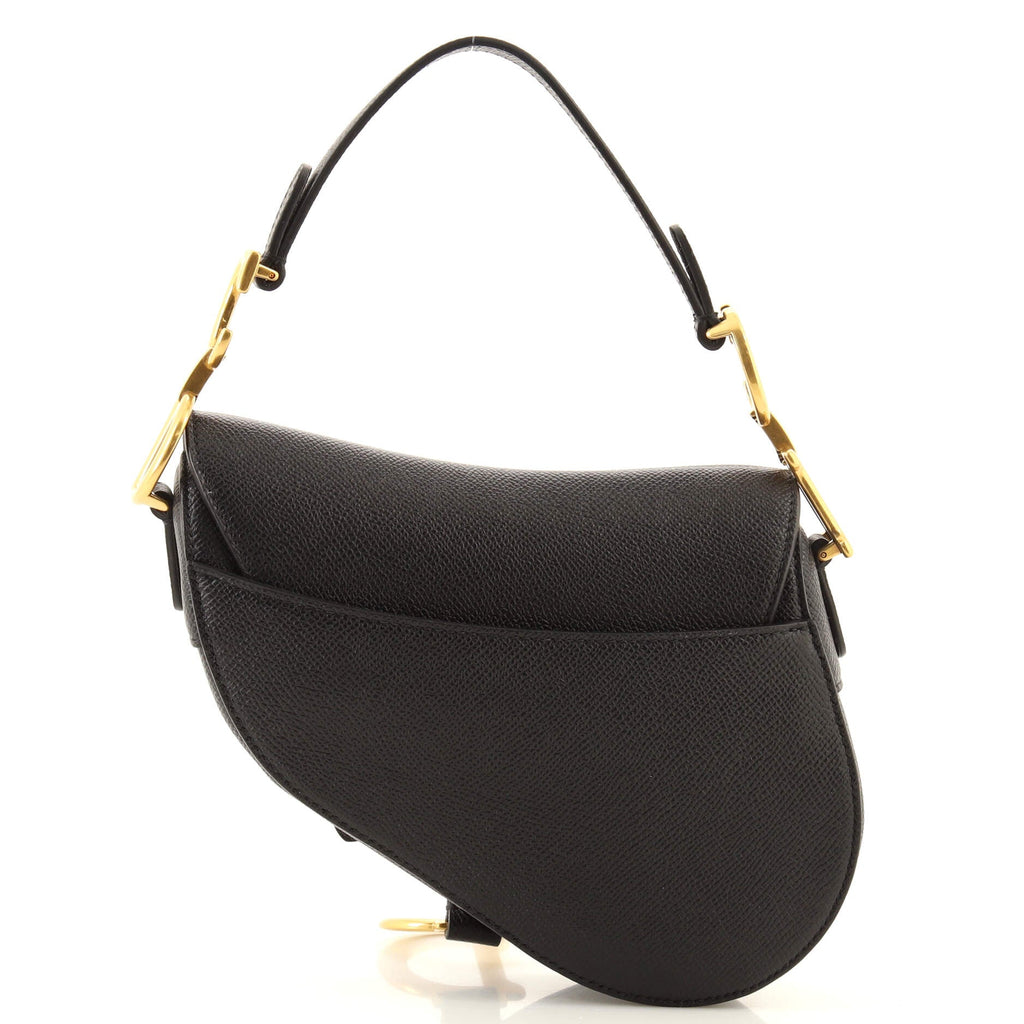 Saddle Handbag Leather Mini
