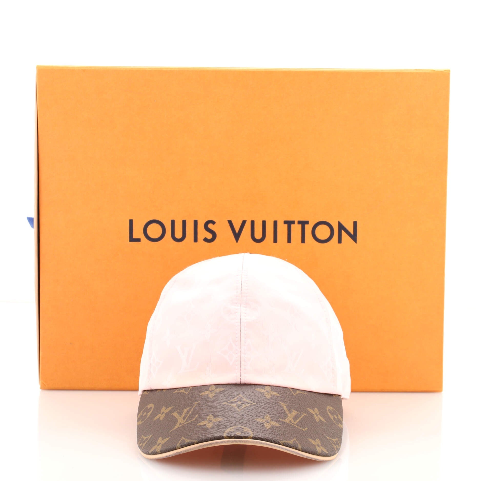 Cap Ou Pas Baseball Cap Monogram Silk and Polyester with Monogram Canvas Medium