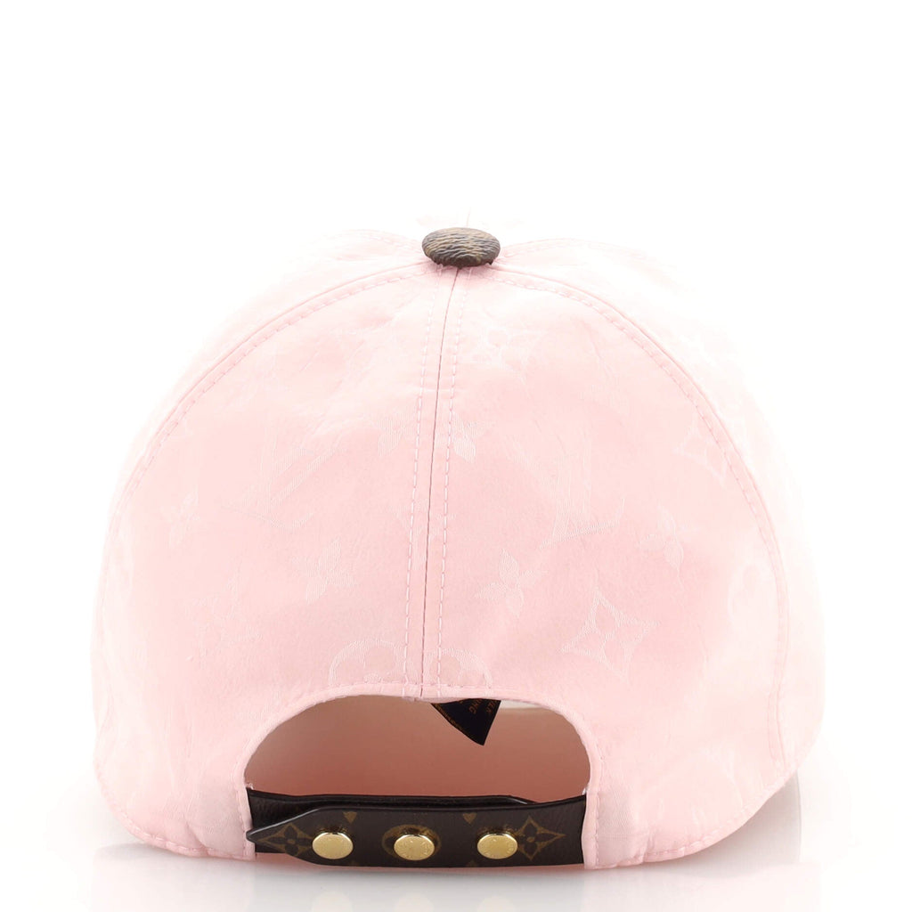 Cap Ou Pas Baseball Cap Monogram Silk and Polyester with Monogram Canvas Medium