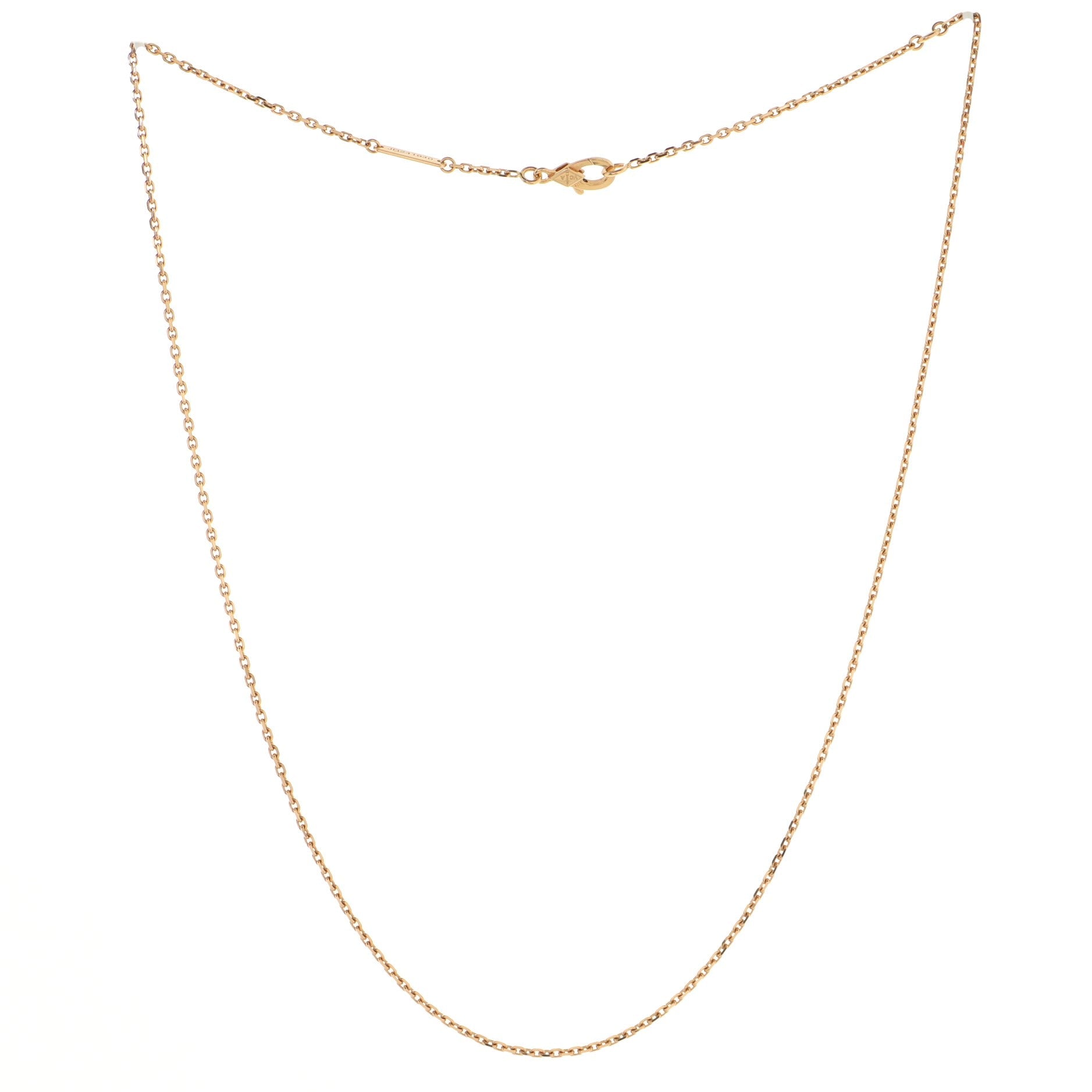Trace Chain Necklace 18K Rose Gold 42 cm