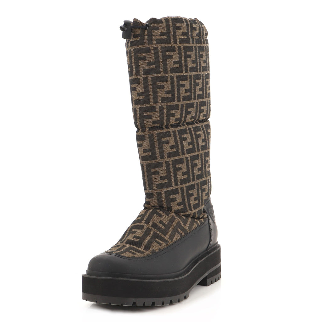 Women's Signature Tall Boots Quilted Zucca Canvas