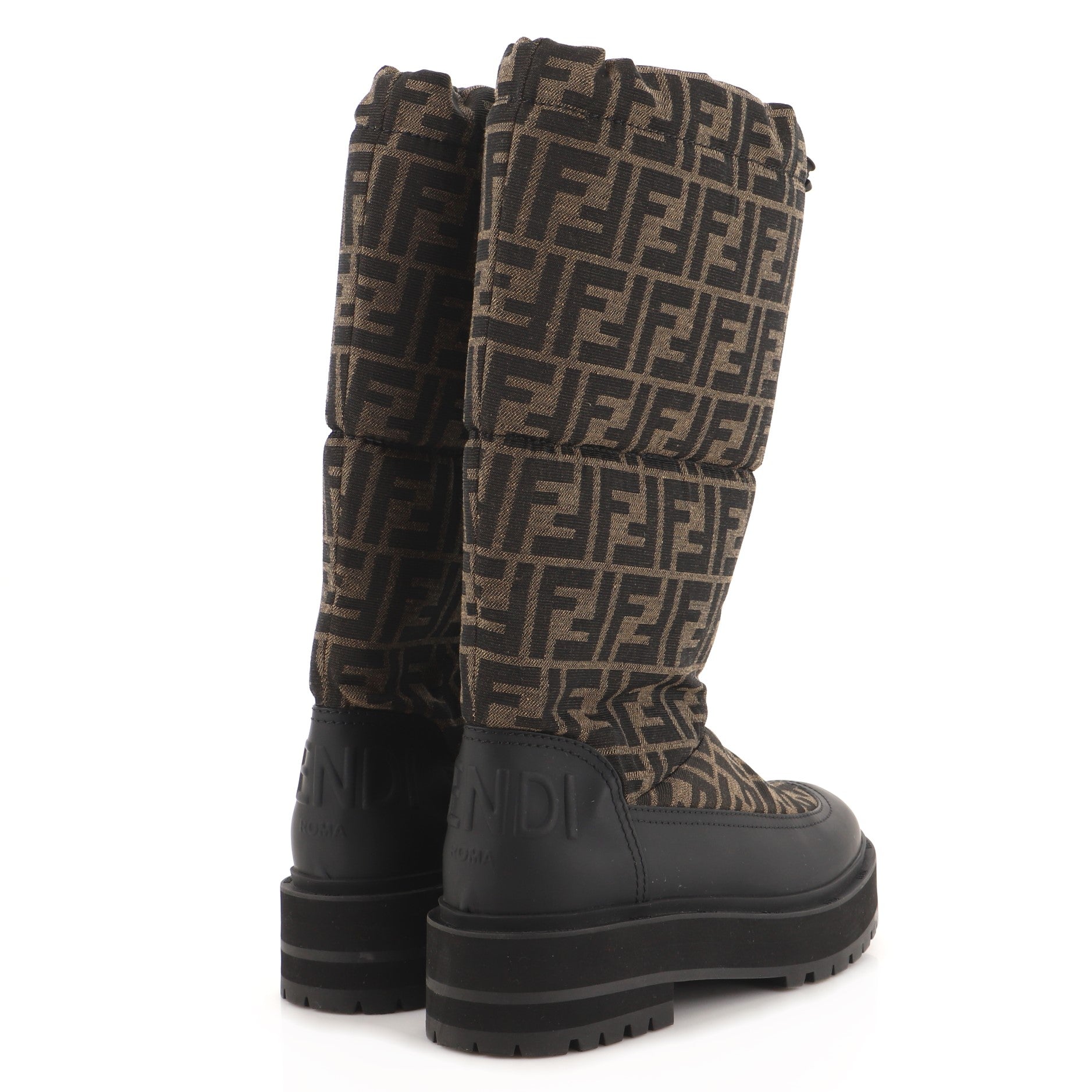 Women's Signature Tall Boots Quilted Zucca Canvas