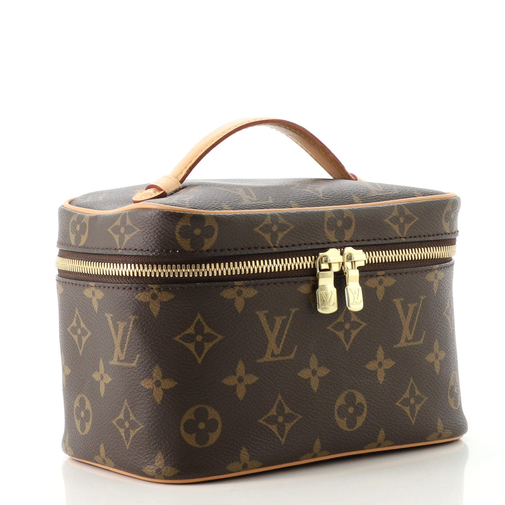 Nice Vanity Case Monogram Canvas Mini