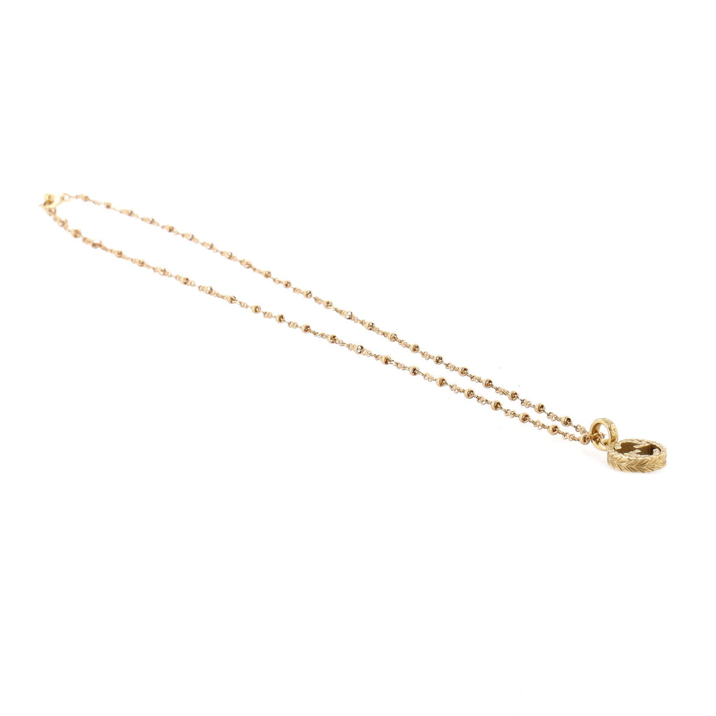 GG Running Pendant Necklace 18K Yellow Gold