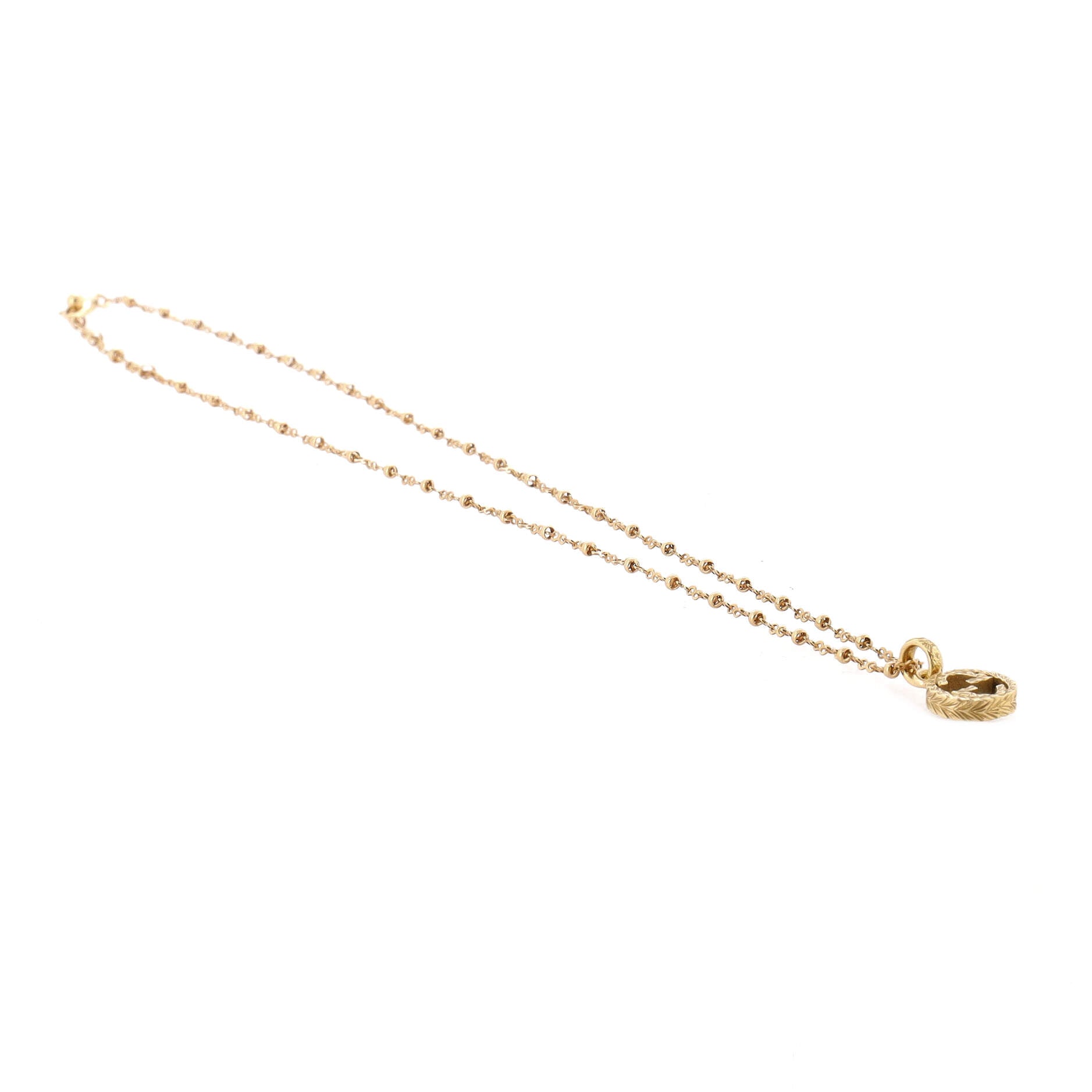 GG Running Pendant Necklace 18K Yellow Gold
