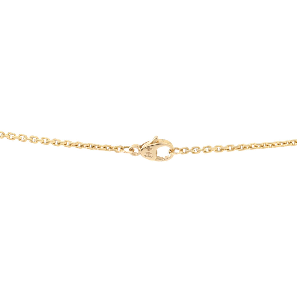 LV Volt One Pendant Necklace 18K Yellow Gold with Diamond Small