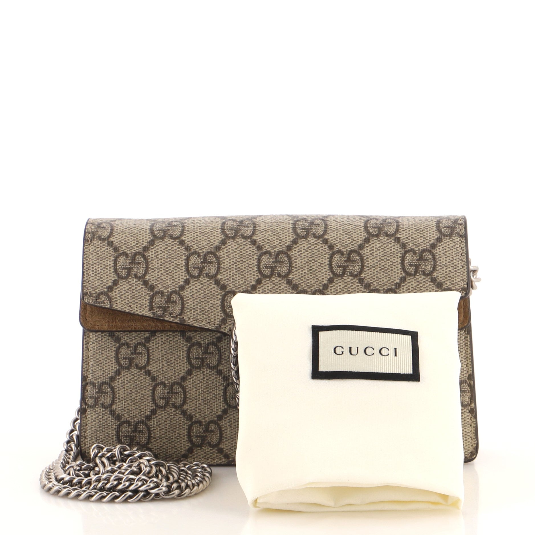 Dionysus Bag GG Coated Canvas Super Mini