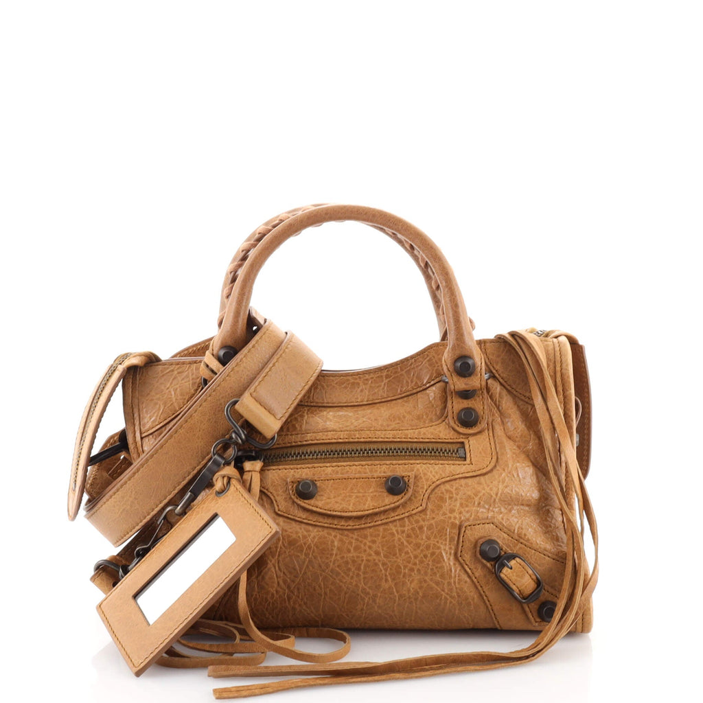City Classic Studs Bag Leather Mini