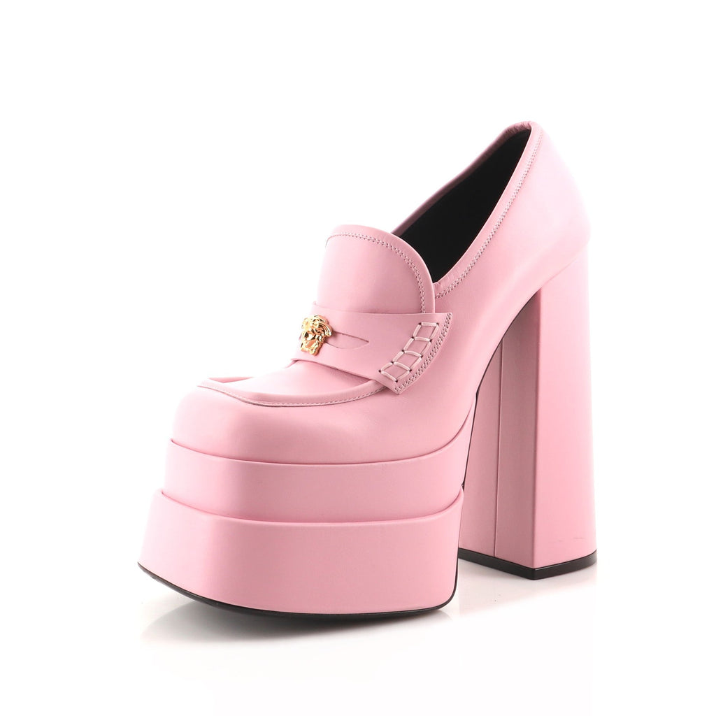 Women's Medusa Aevitas Platform Loafers Leather