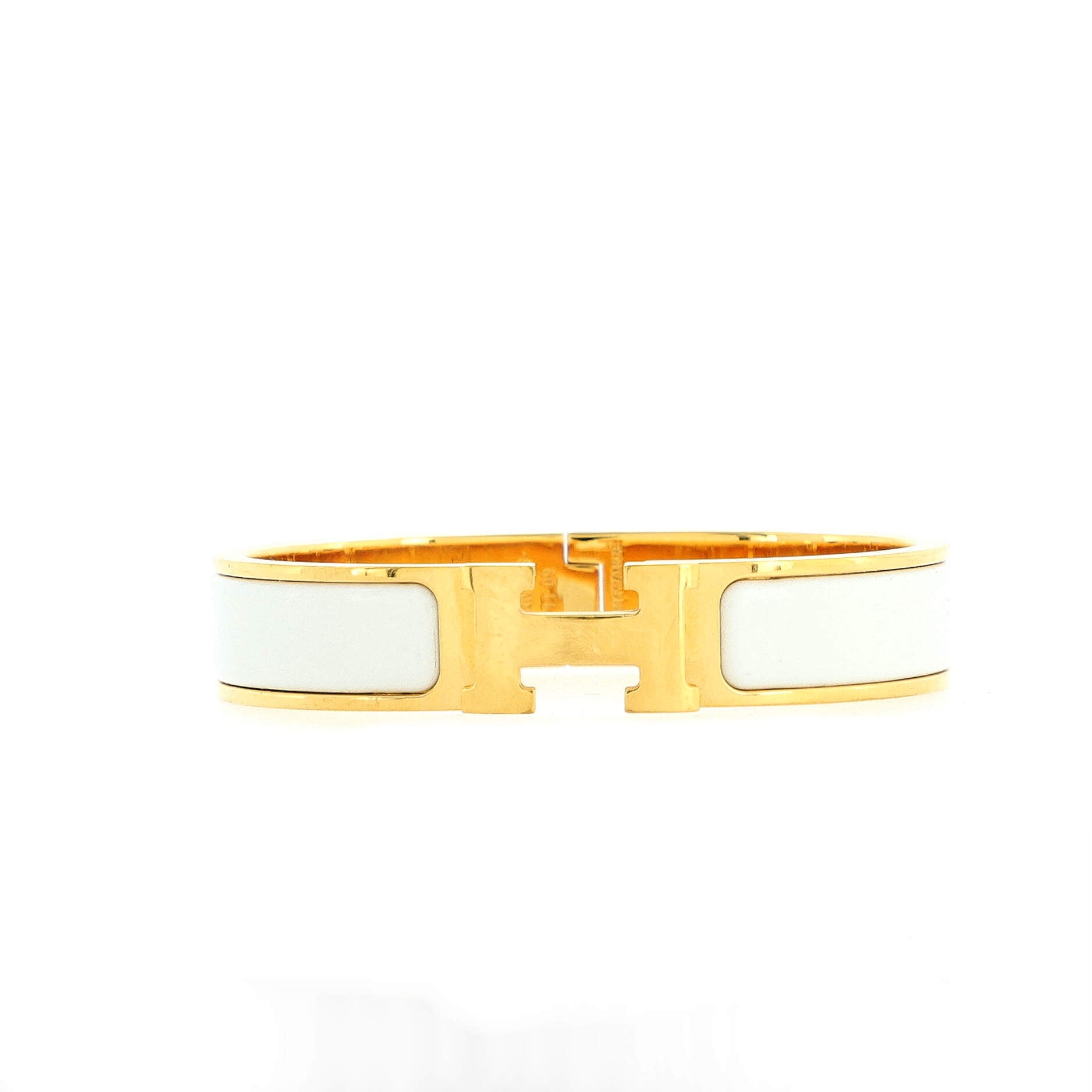 Clic H Bracelet Enamel Narrow