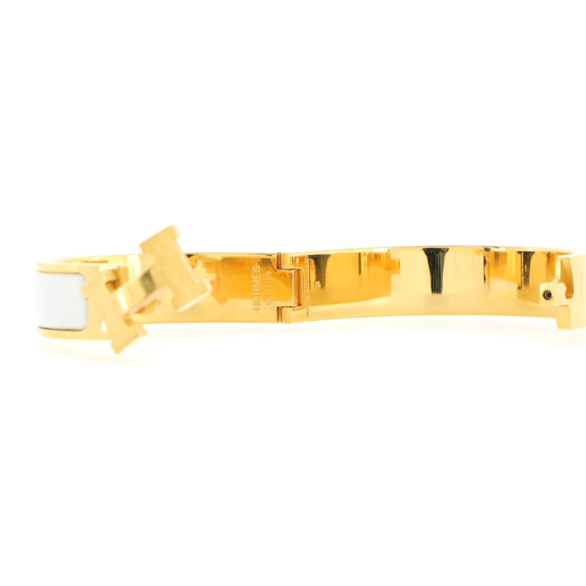 Clic H Bracelet Enamel Narrow