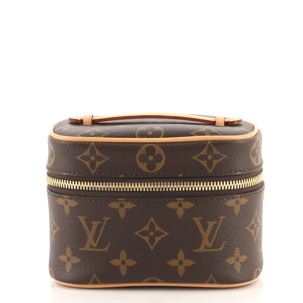 Nice Vanity Case Monogram Canvas Nano