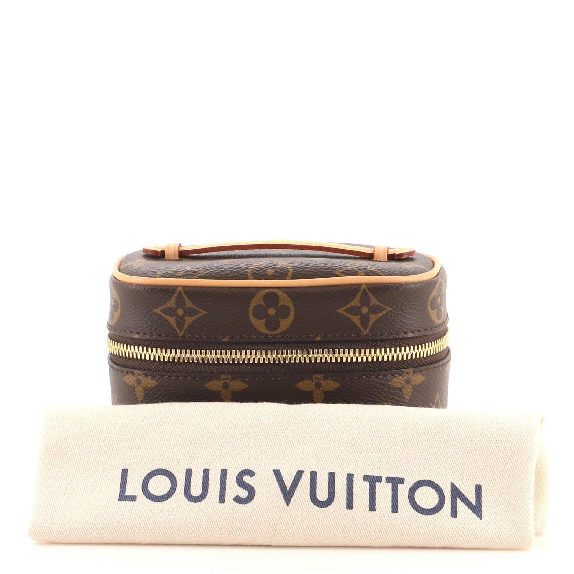 Nice Vanity Case Monogram Canvas Nano
