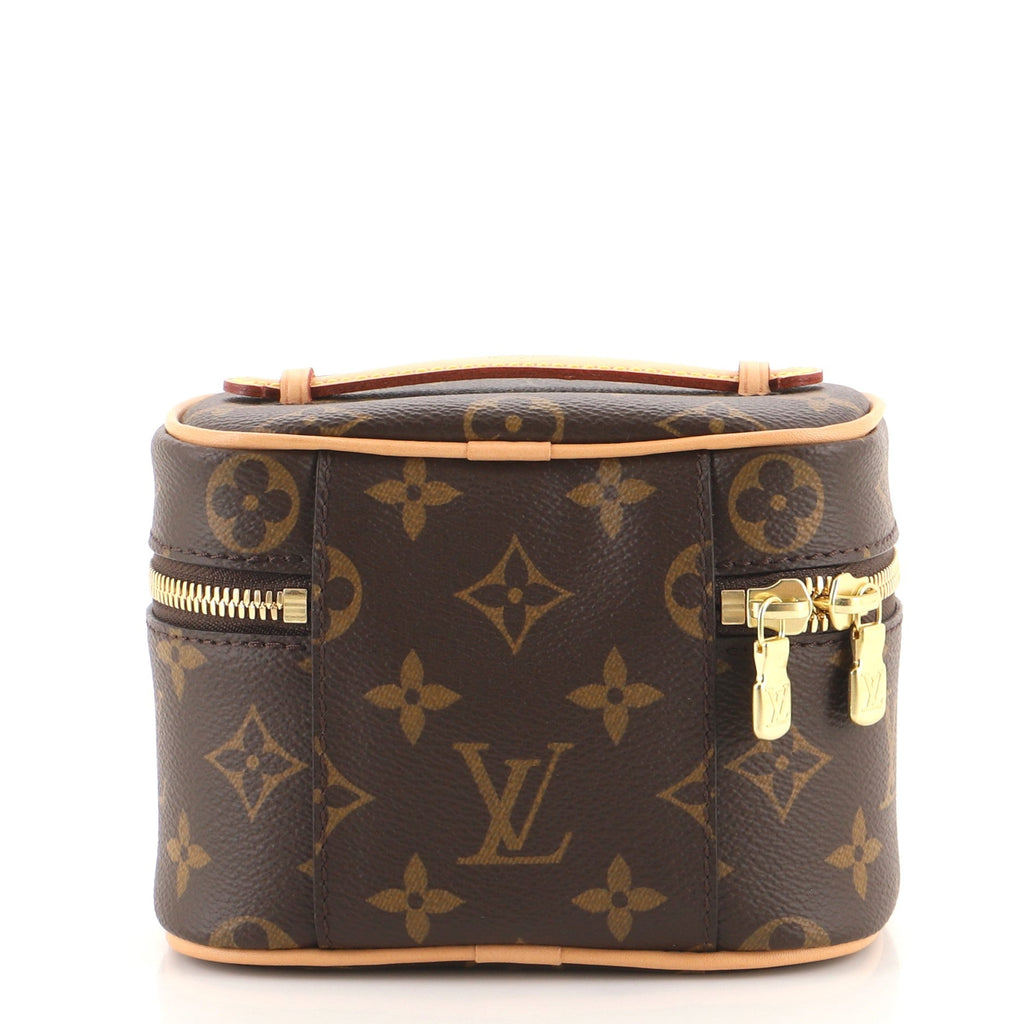 Nice Vanity Case Monogram Canvas Nano