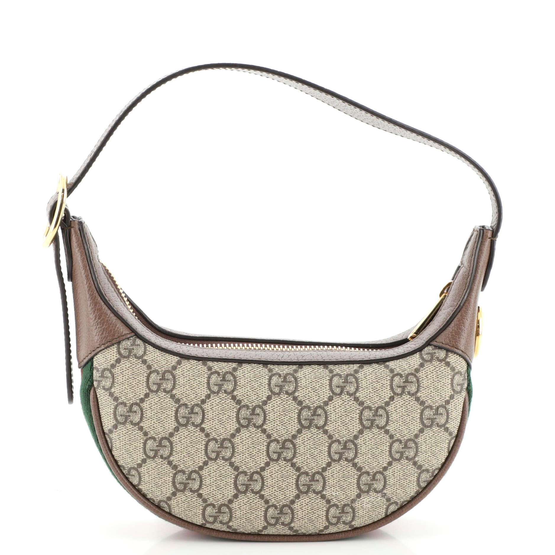 Ophidia Zip Hobo GG Coated Canvas Mini