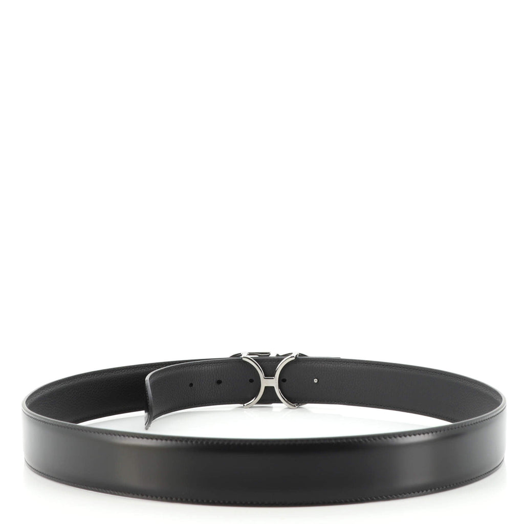 CD Buckle Belt Leather Wide 100