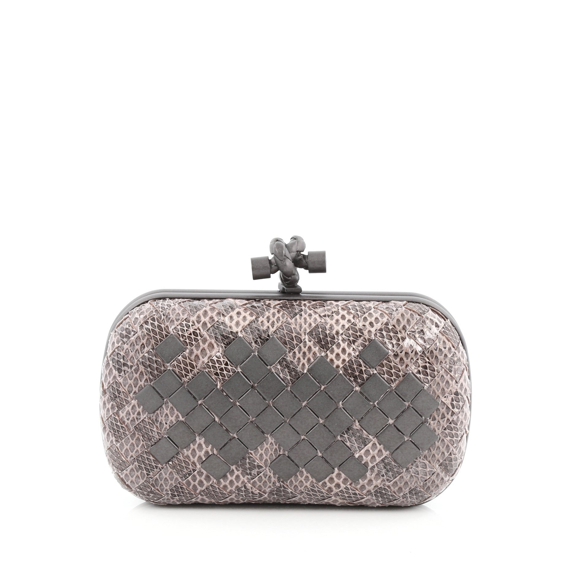 Mosaique Box Knot Clutch Ayers Small