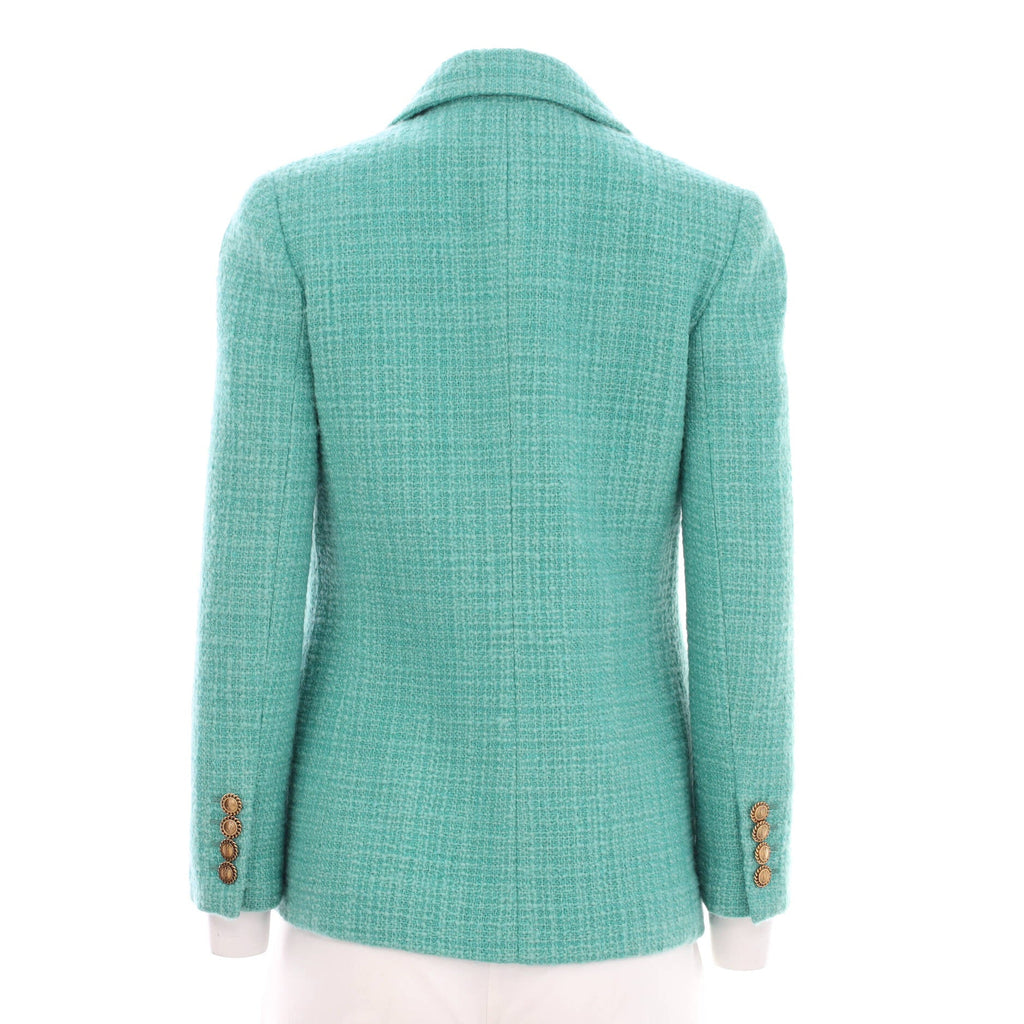Women's Button-Up Jacket Tweed