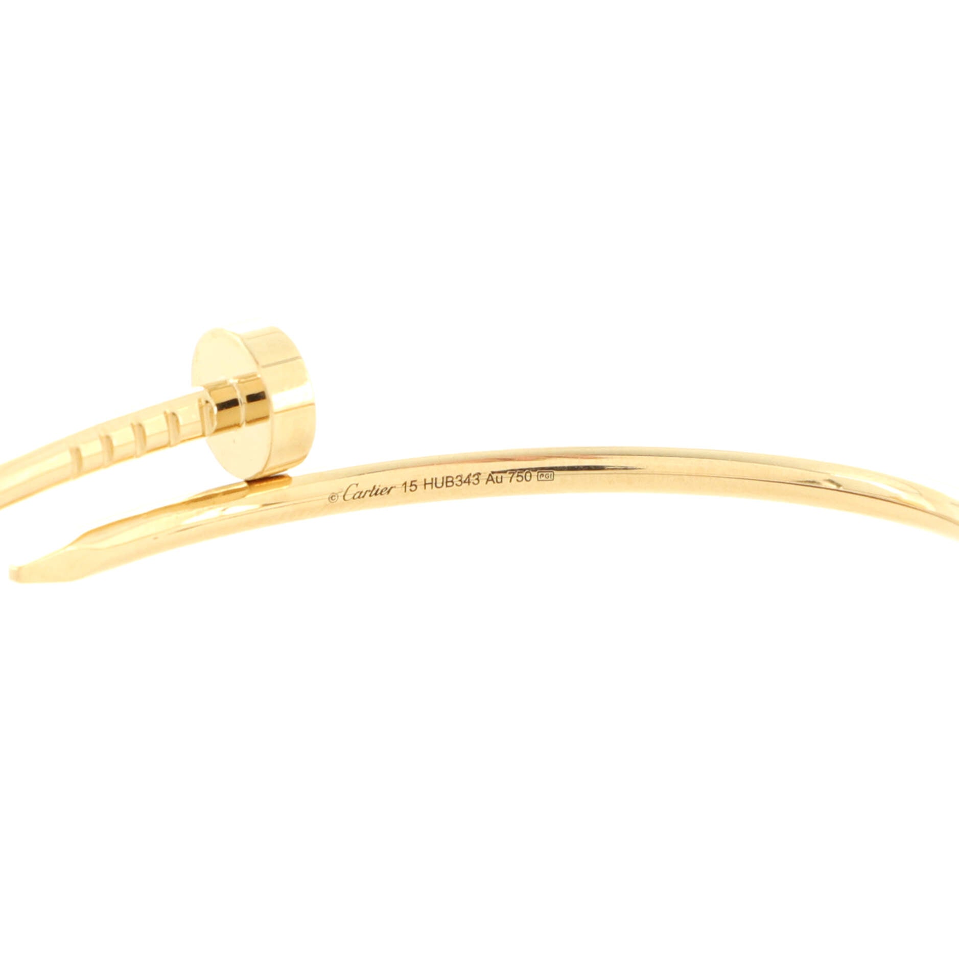 Juste un Clou Bracelet 18K Yellow Gold Small