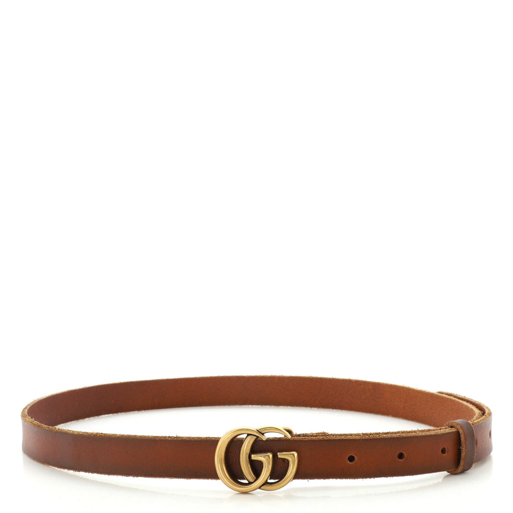GG Marmont Belt Leather Thin 85